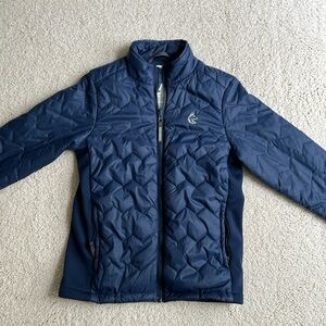 Boys Shred Dog midlayer ski jacket - Size 12 - Navy Blue